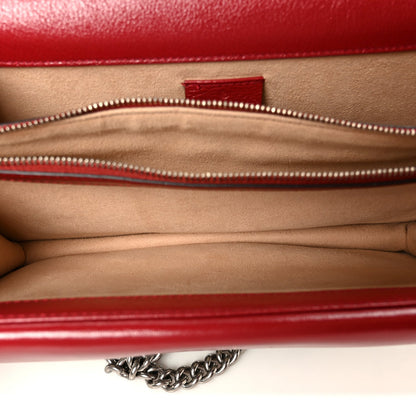Tweed GG Monogram Small Dionysus Shoulder Bag White Black Romantic Cherry