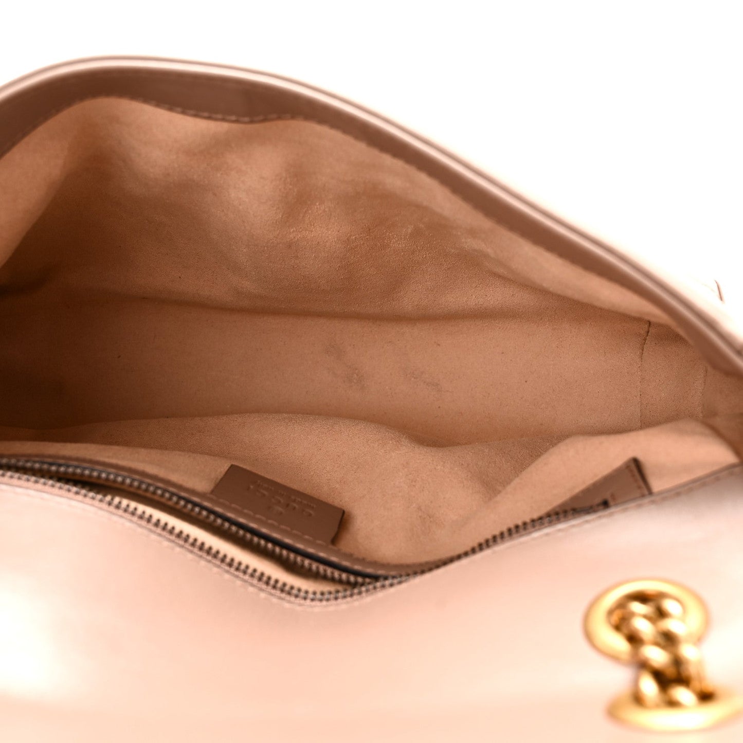 Calfskin Matelasse Small GG Marmont Shoulder Bag Porcelain Rose