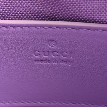 Shine Guccissima Emblem Small Shoulder Bag Lilac Haz