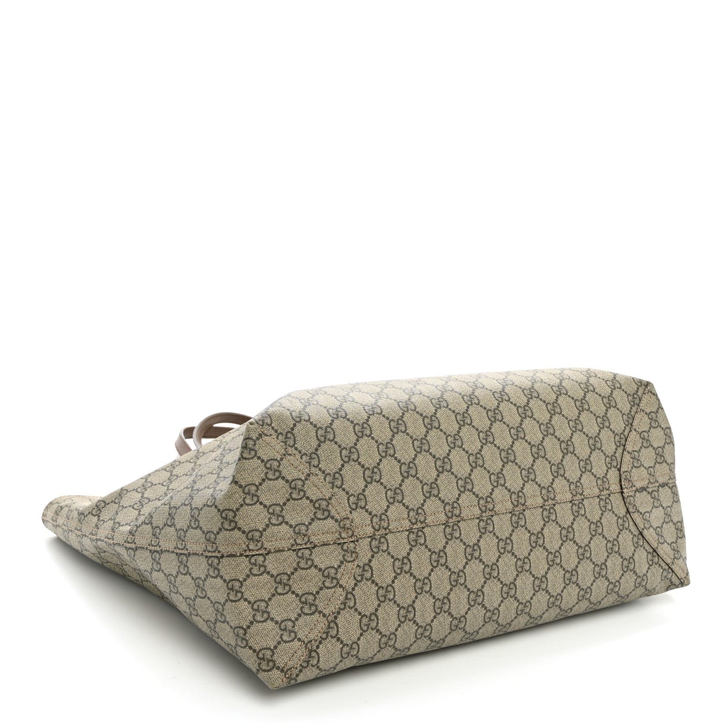 GG Supreme Monogram Medium Ophidia Shopping Tote Ebony