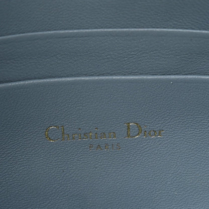 Lambskin Macrocannage Mini Dior Caro Bag Cloud Blue