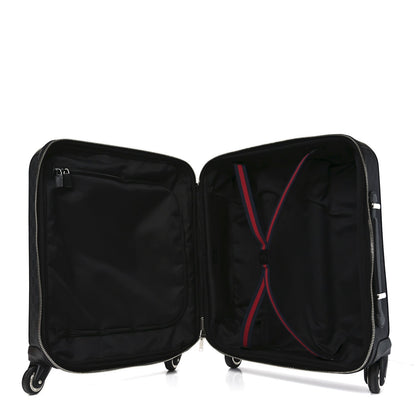 GG Supreme Monogram Calfskin Cabin Trolley Black