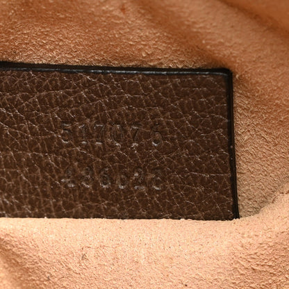 GG Supreme Monogram Web Small Ophidia Belt Bag 85 34 75 30 Dark Brown