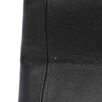 Calfskin Archicannage Medium Essential Tote Black