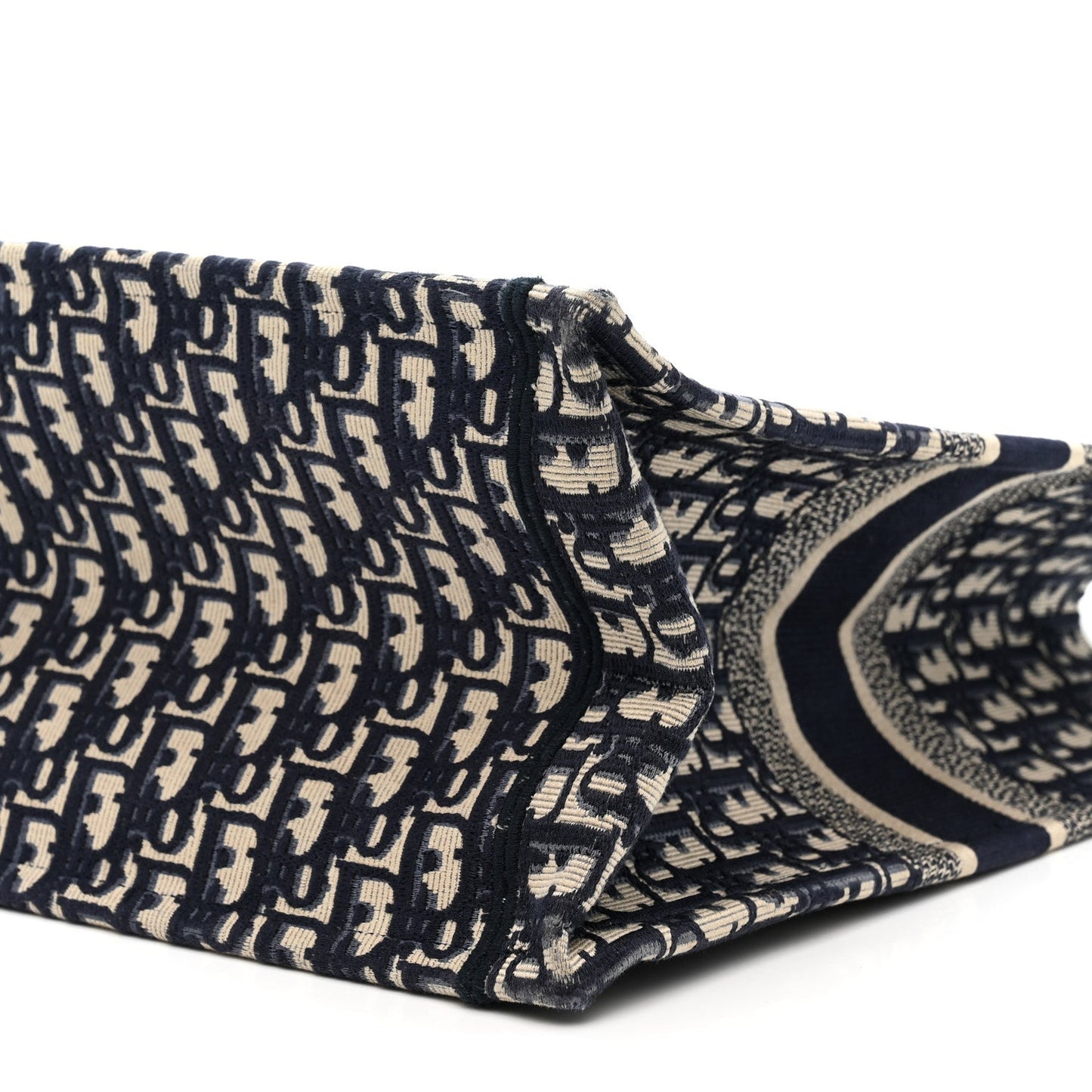 Oblique Large Book Tote Blue Multicolor