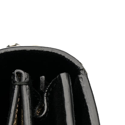 GG Supreme Monogram Medium Dionysus Shoulder Bag Black