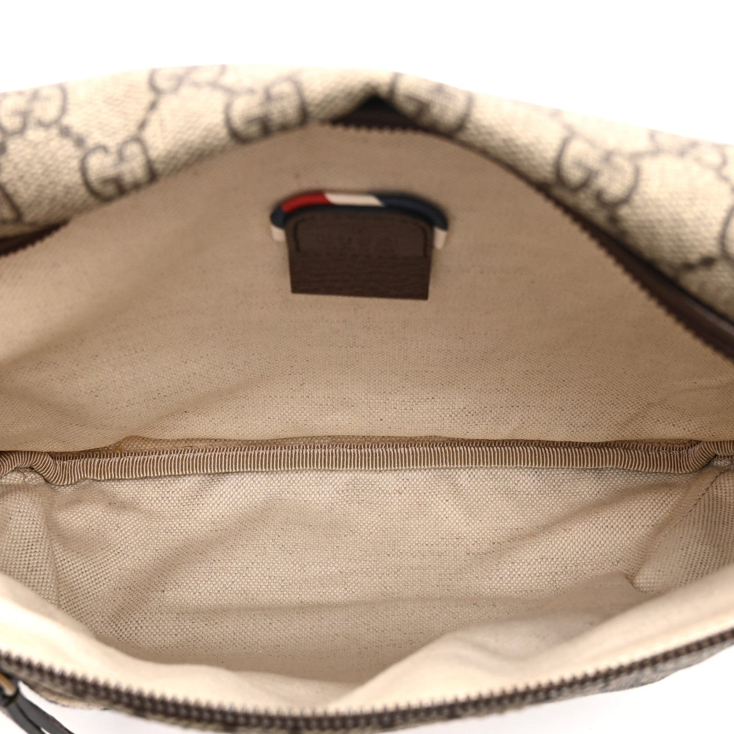 GG Supreme Monogram Courrier Belt Bag Beige New Acero