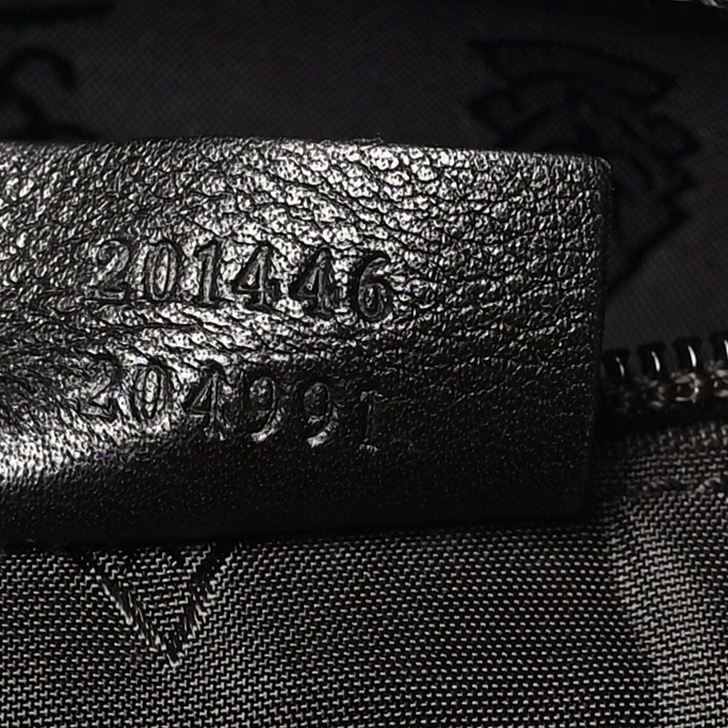 Guccissima Medium Flat Messenger Bag Black