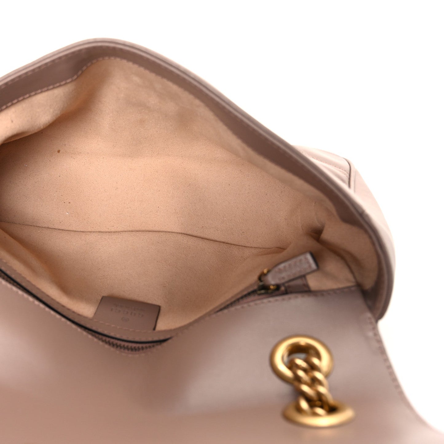 Calfskin Matelasse Small GG Marmont Shoulder Bag Porcelain Rose