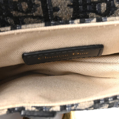 Oblique Mini Saddle Bag Blue