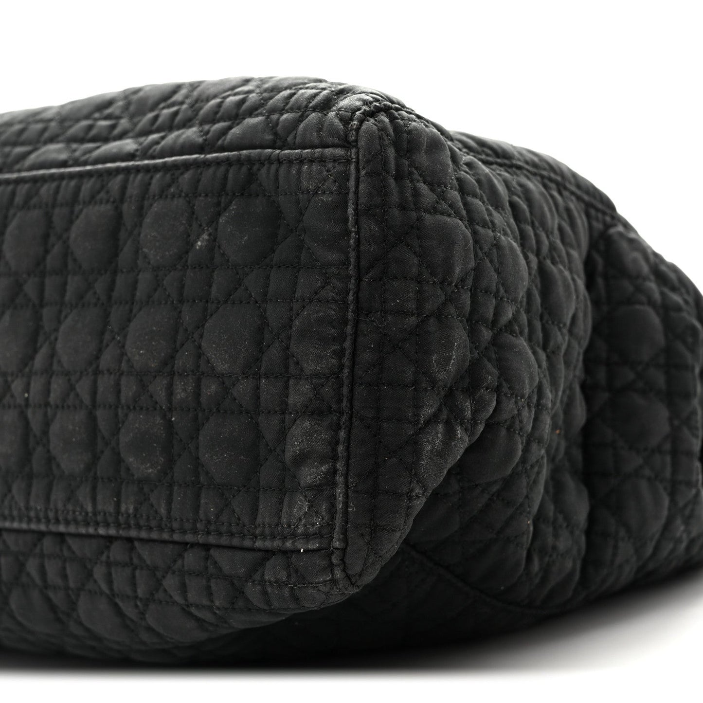 Nylon Cannage Large Lady Dior Black