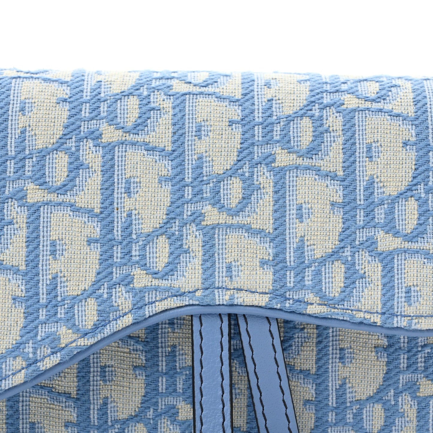 Oblique Saddle Belt Bag Cornflower Blue