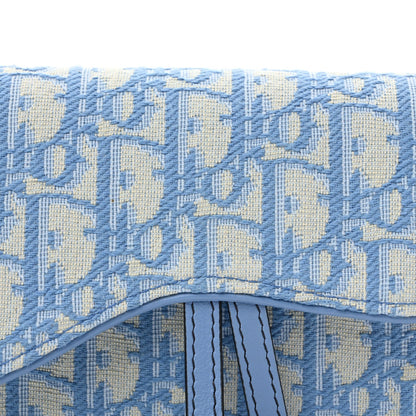 Oblique Saddle Belt Bag Cornflower Blue