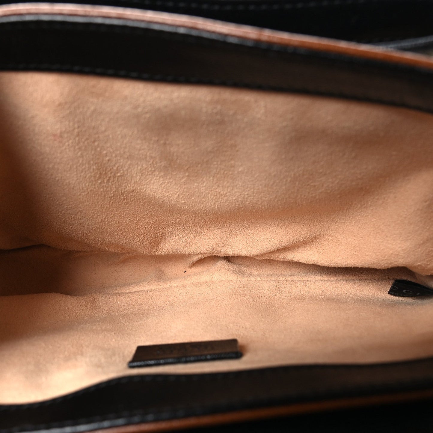 GG Supreme Monogram New Sakai Lux Calfskin Mini Padlock Flap Pocket Shoulder Bag Beige Ebony Black Cuir
