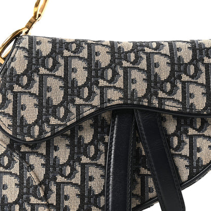 Oblique Mini Saddle Bag Blue