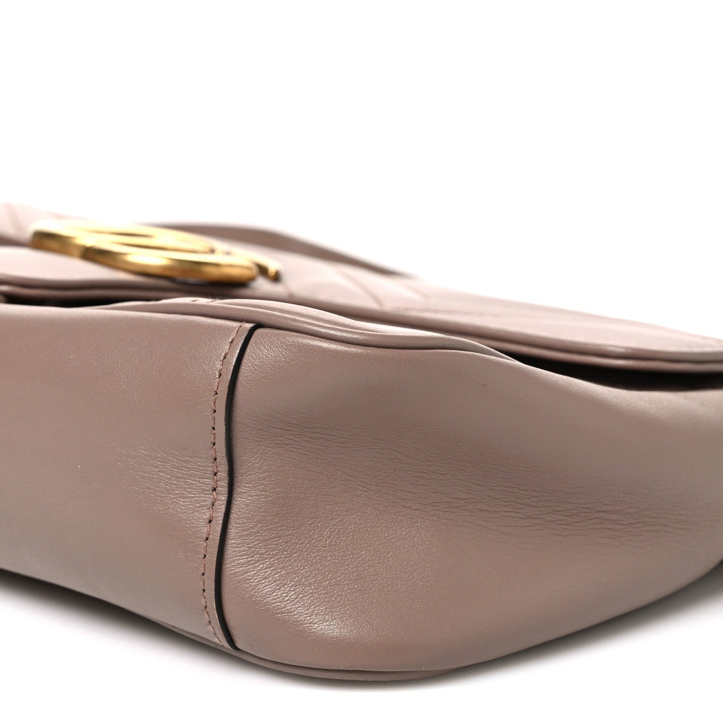Calfskin Matelasse Small GG Marmont Shoulder Bag Porcelain Rose