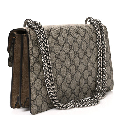 GG Supreme Monogram Small Dionysus Shoulder Bag Taupe