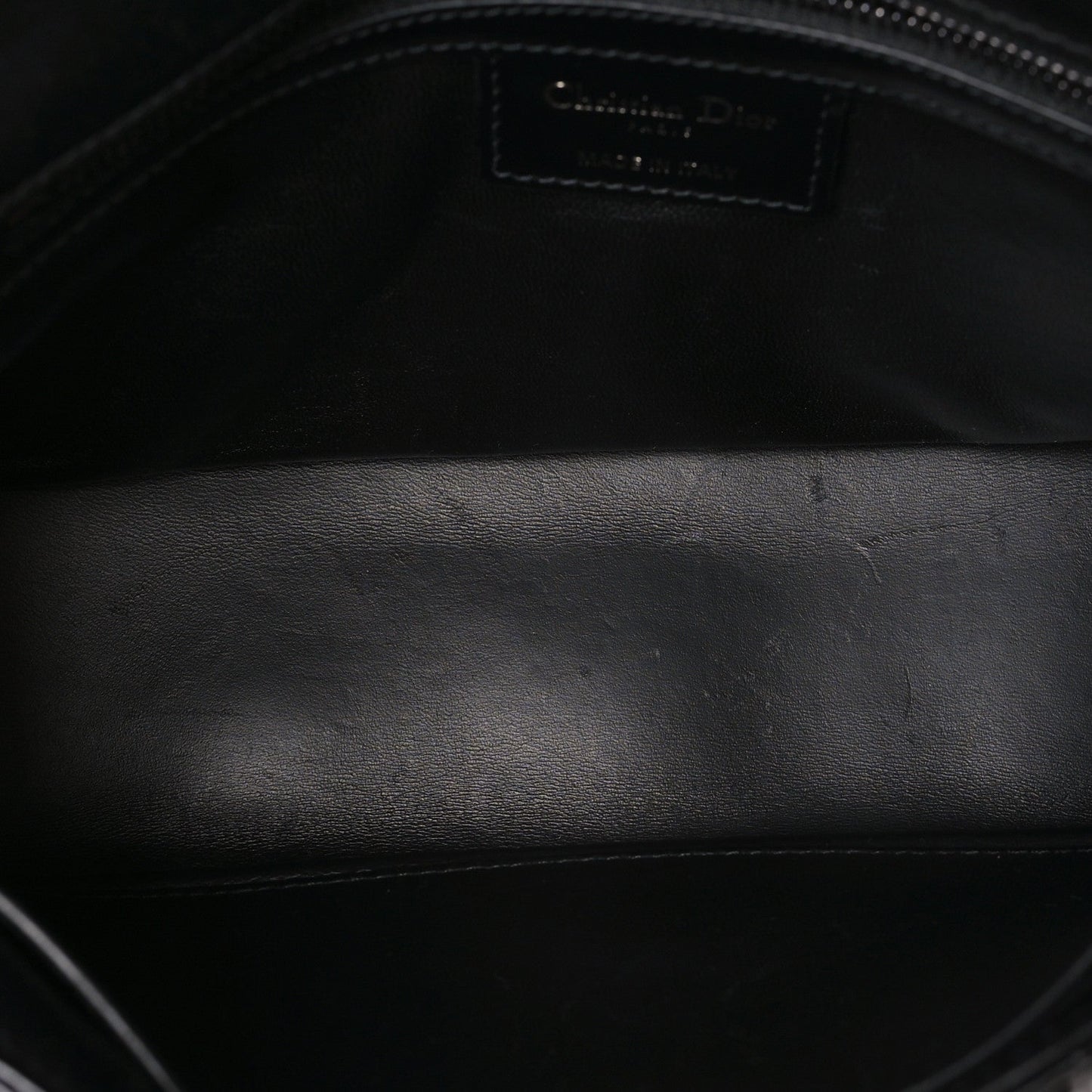 Calfskin Macrocannage Medium Caro Bag Black