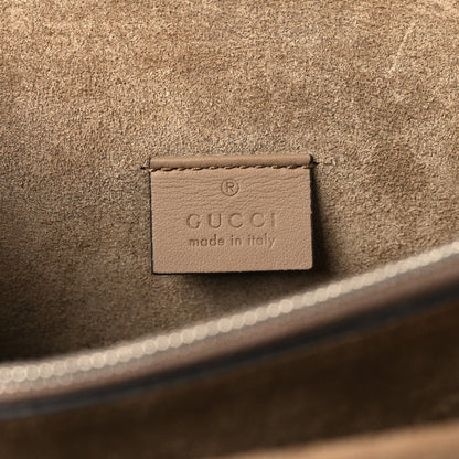 GG Supreme Monogram Small Dionysus Shoulder Bag Taupe