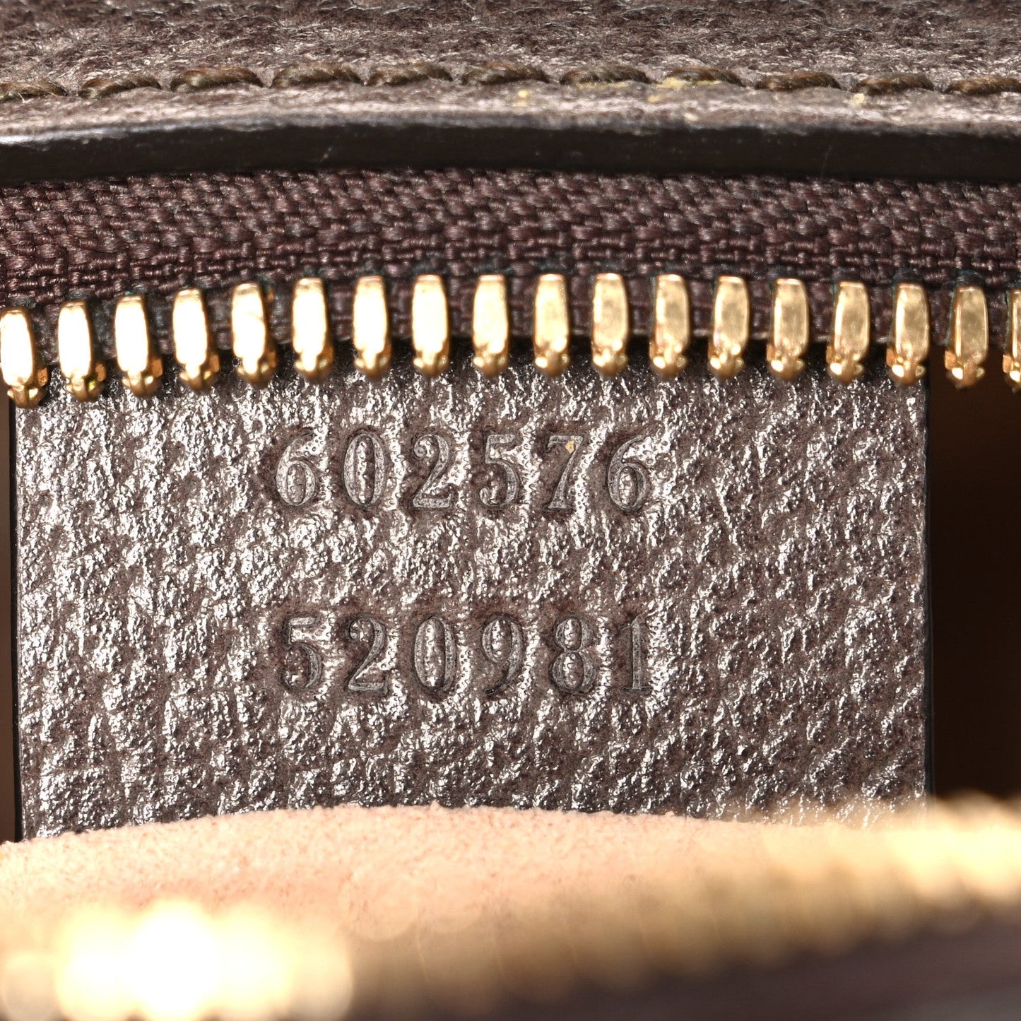 GG Supreme Monogram Mini Ophidia Top Handle Shoulder Bag Brown