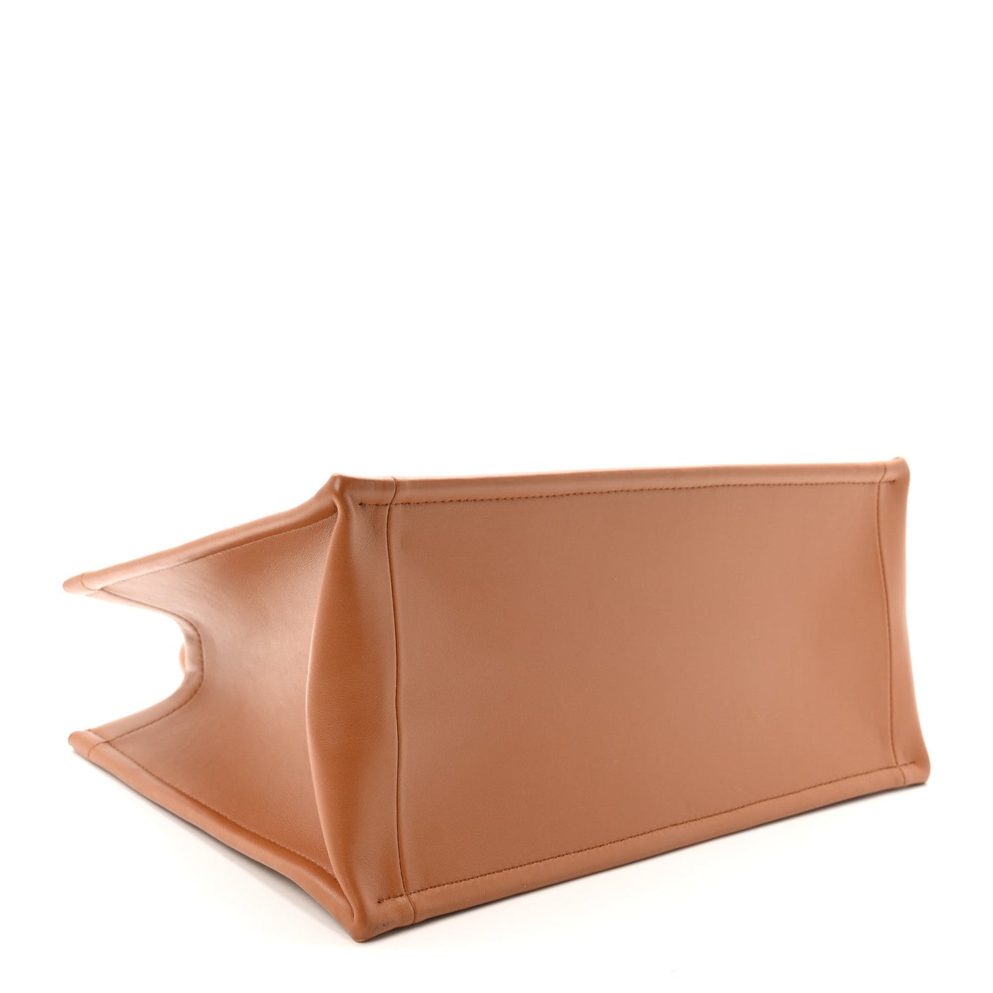 Raffia Macro Cannage Medium Book Tote Natural