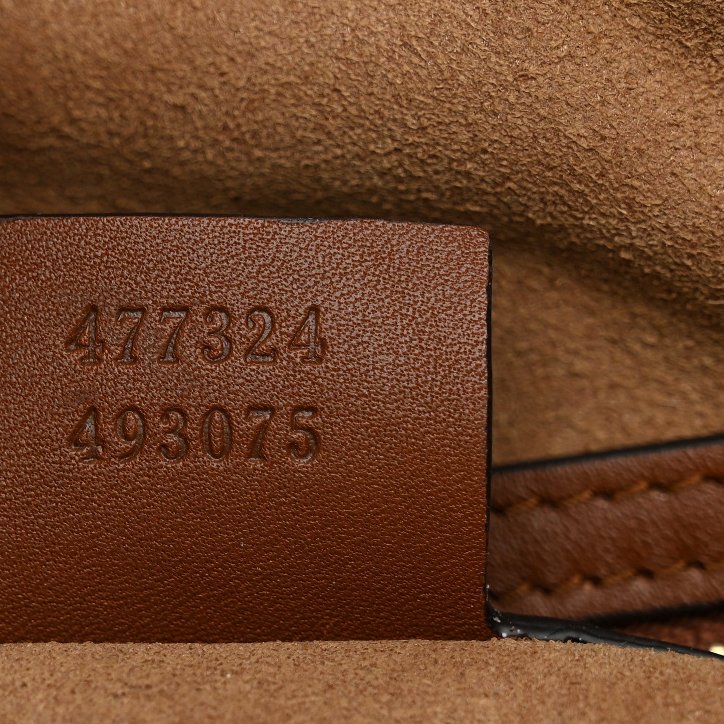 GG Supreme Monogram Large Linea A Hobo Light Brown