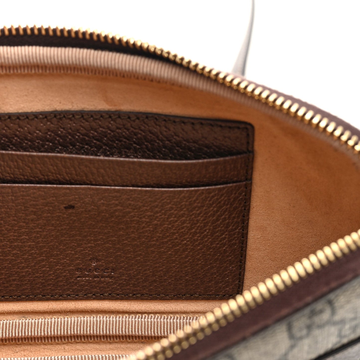 GG Supreme Monogram Web Mini Ophidia GG Bag Brown