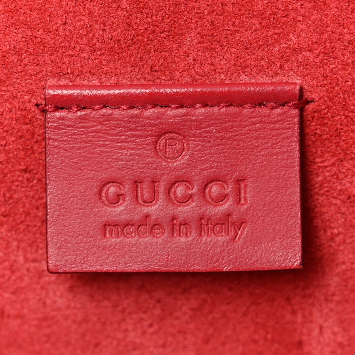 GG Supreme Monogram Small Dionysus Shoulder Bag Red