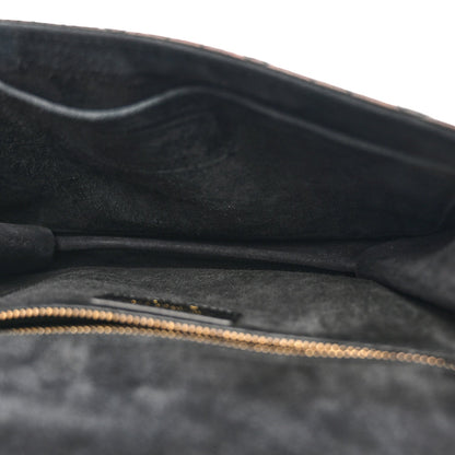 Lambskin Cannage Large Dioraddict Flap J’Adior Strap Black