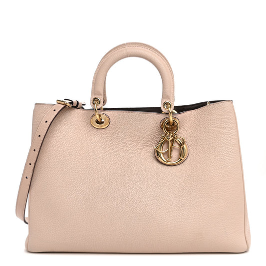 Bullcalf Large Diorissimo Tote Rose Poudre