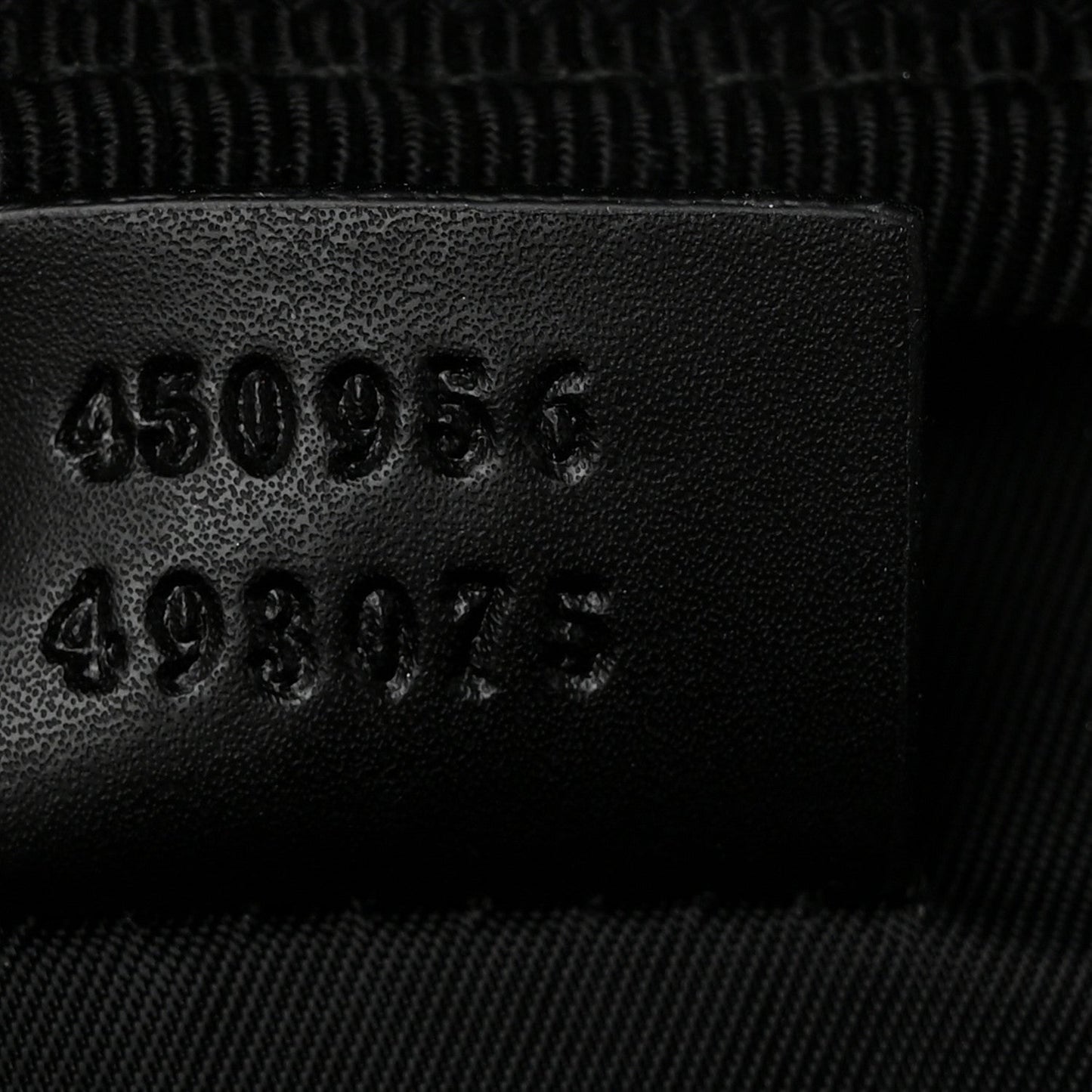 GG Supreme Monogram Web Belt Bag Black