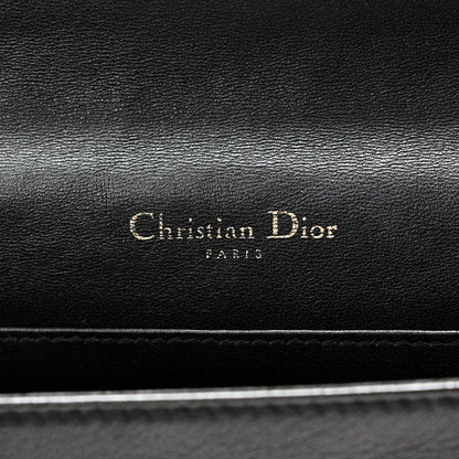 Lambskin Cannage Lady Dior Pouch Black
