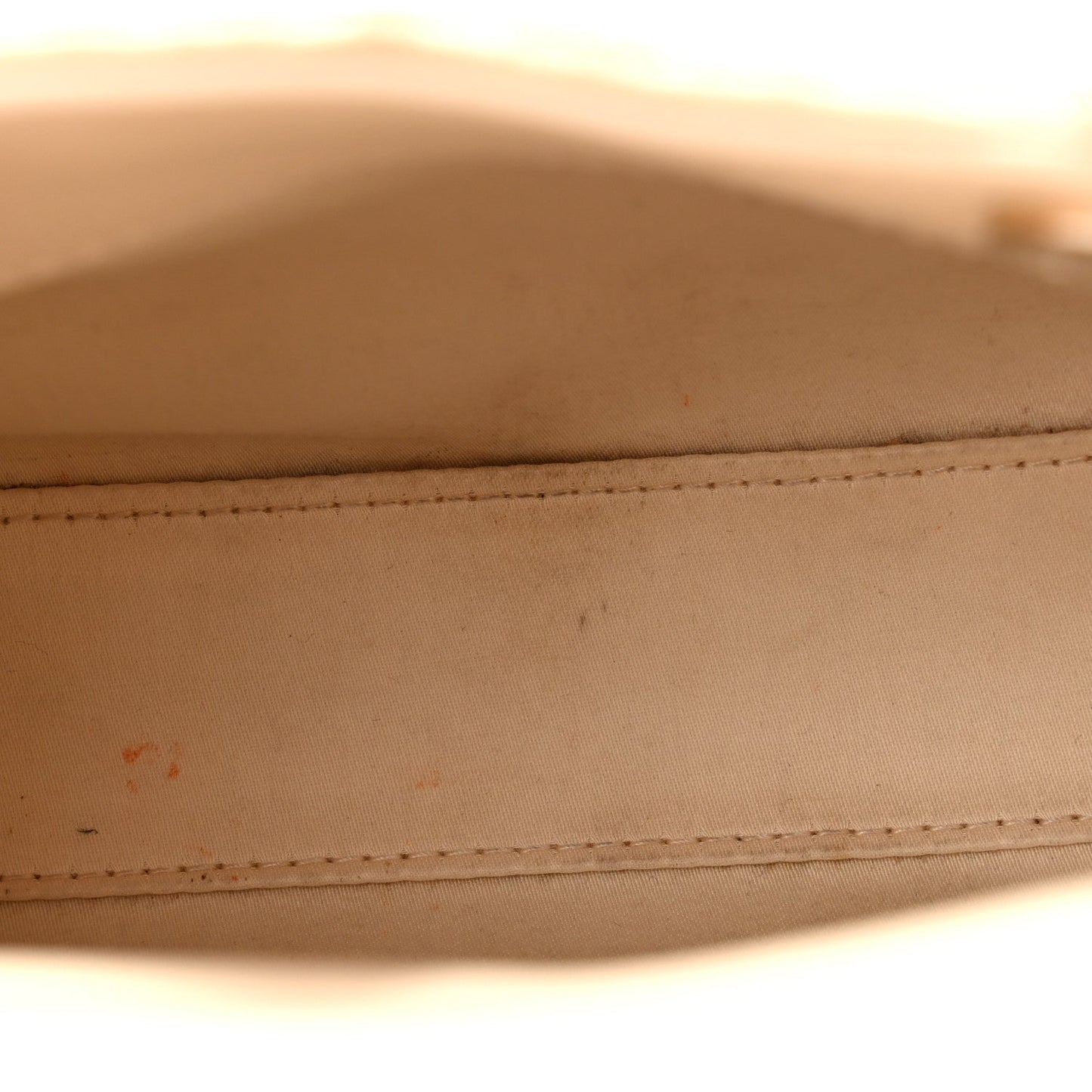 Lambskin Cannage Beaded Embroidered Mini Lady Dior Caramel Beige