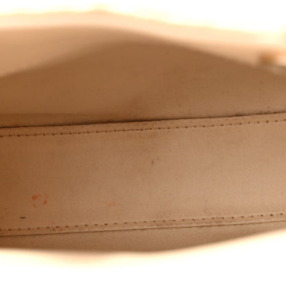Lambskin Cannage Beaded Embroidered Mini Lady Dior Caramel Beige