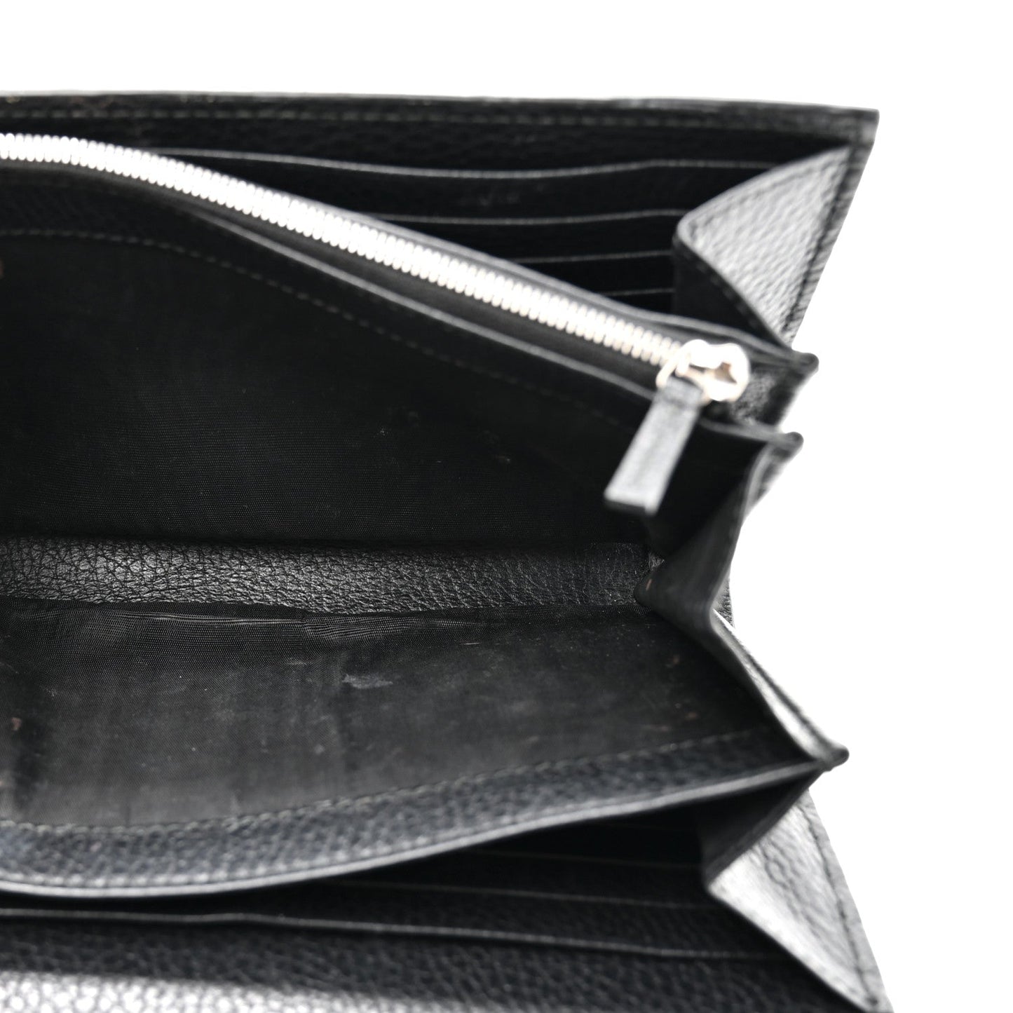 Calfskin Mini Dionysus Chain Wallet Black