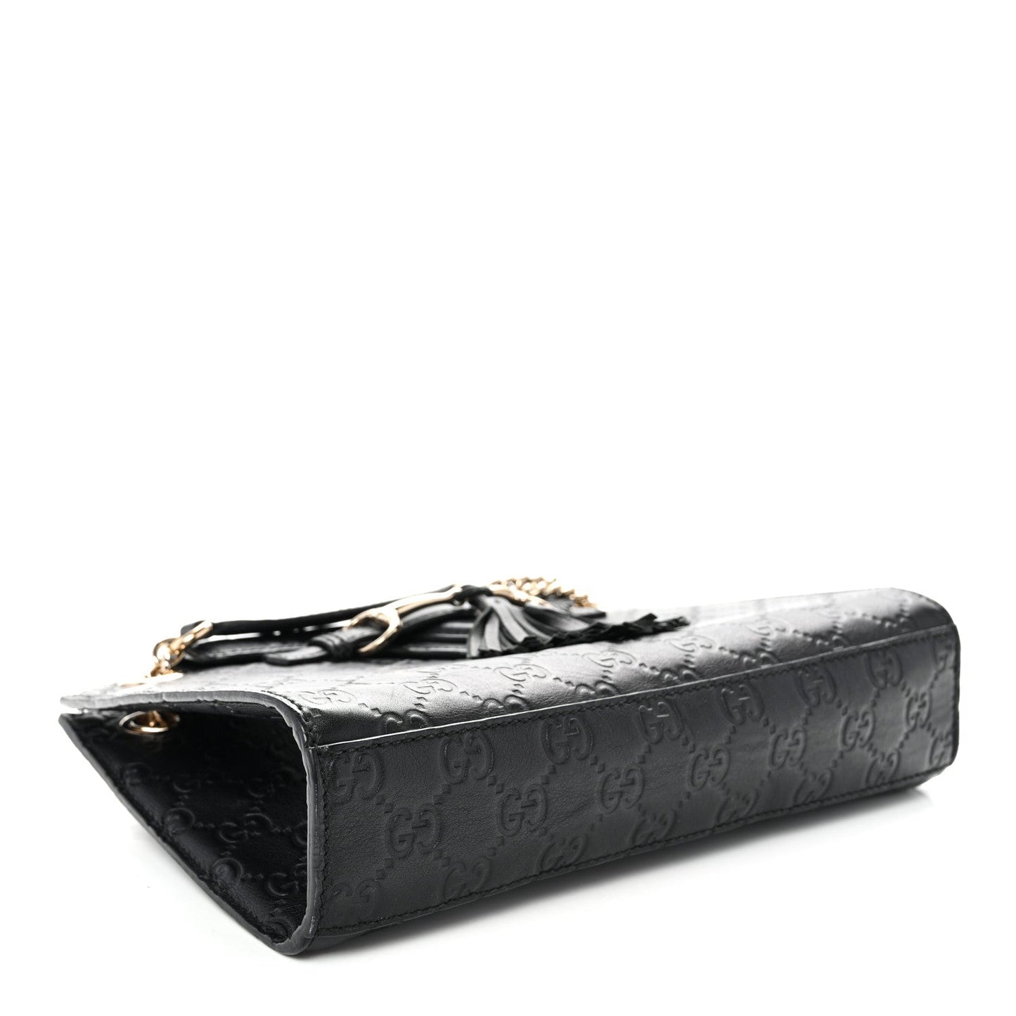 Guccissima Small Emily Shoulder Bag Black
