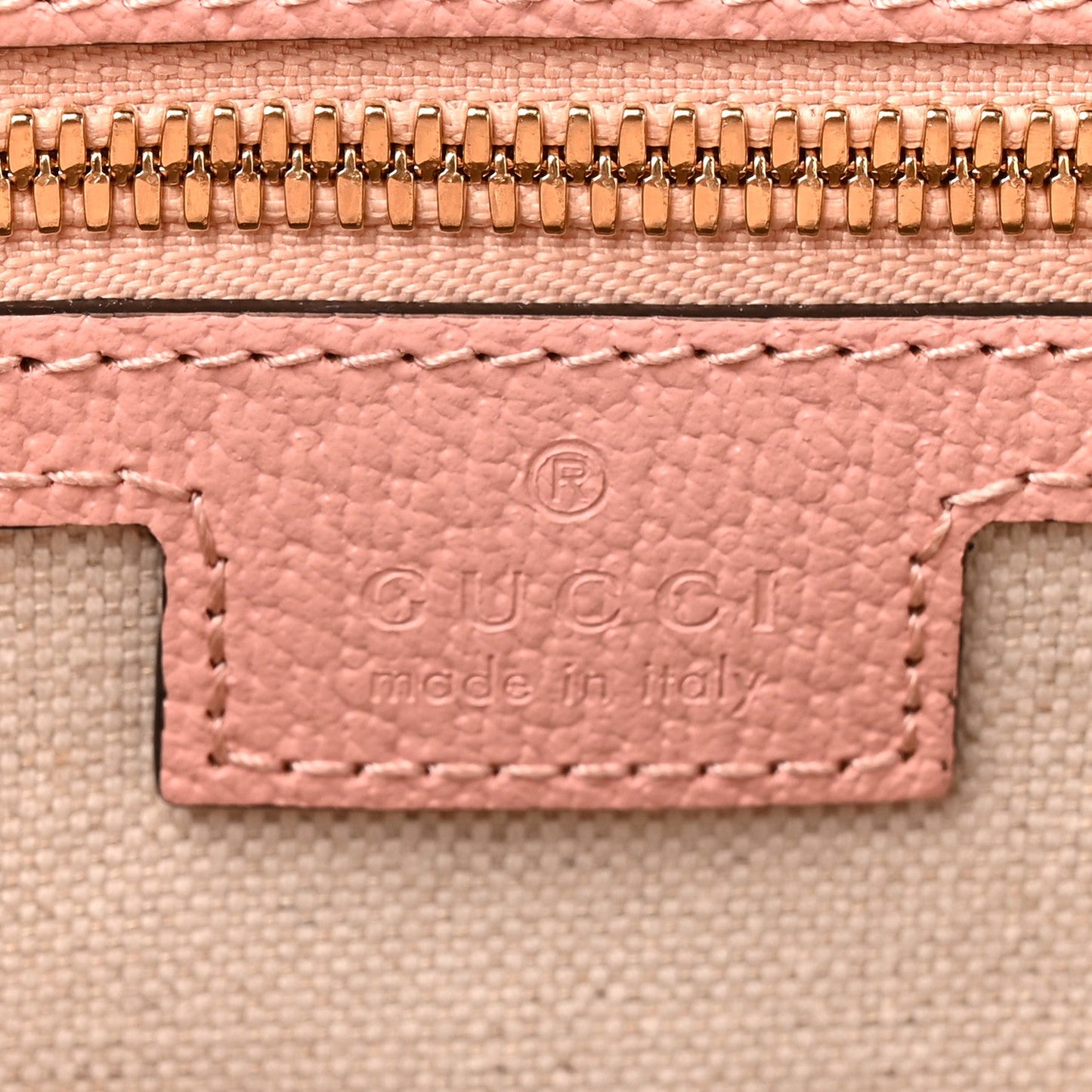 GG Supreme Monogram Textured Dollar Calfskin Web Medium Savoy Duffle Bag Rose Pink