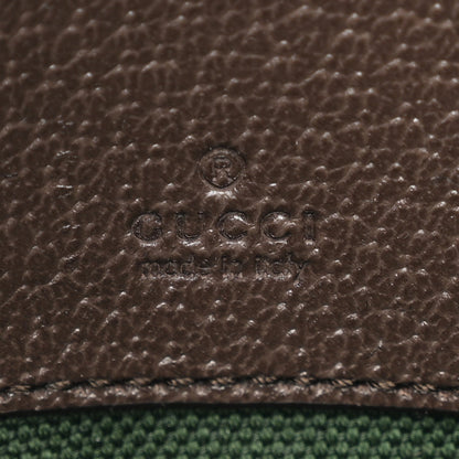 GG Supreme Monogram Textured Calfskin Web Mini Ophidia Half Moon Hobo Beige Ebony New Acero Beige Ebony New Acero