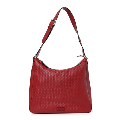 Microguccissima Shoulder Bag Red