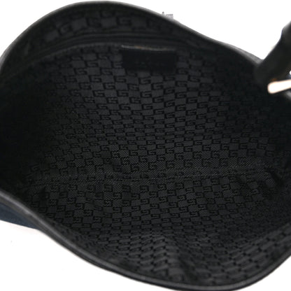 Canvas Small Jackie O Hobo Black