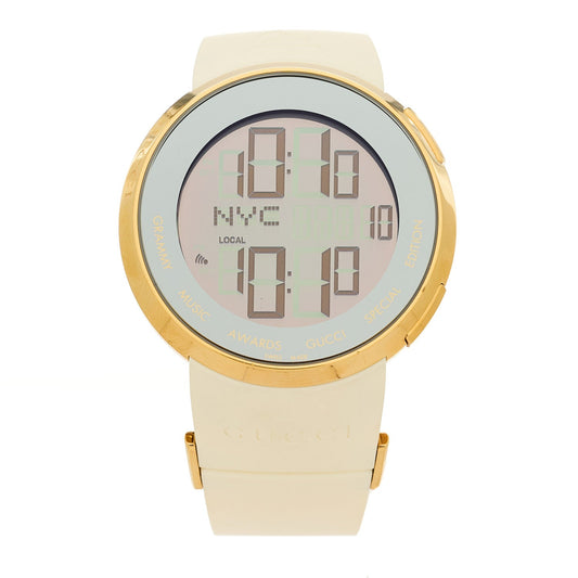 Stainless Steel Rubber 45mm Digital I-Gucci Guccissima Grammy Awards Watch