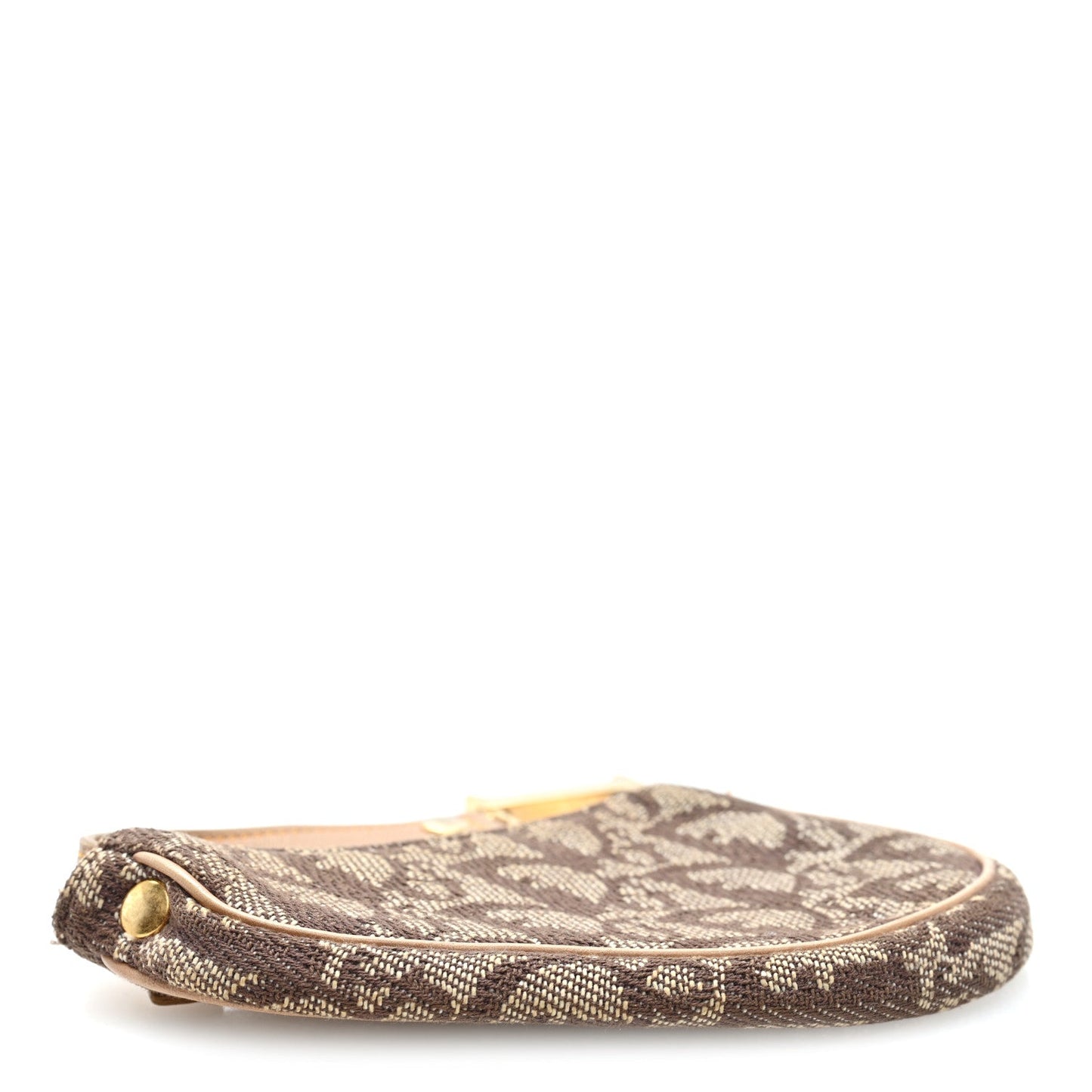 Monogram Saddle Coin Purse Brown