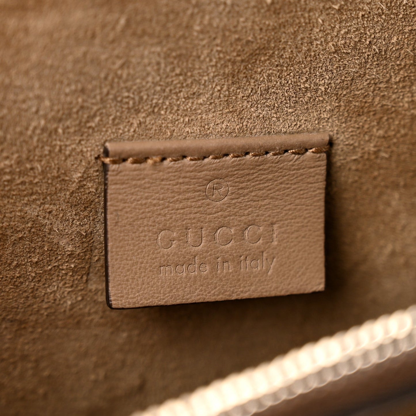 GG Supreme Monogram Small Dionysus Shoulder Bag Taupe