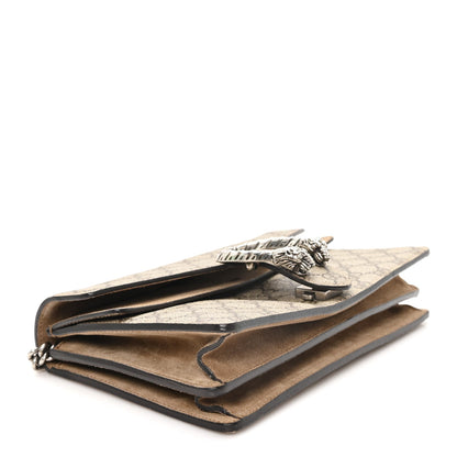 GG Supreme Monogram Small Dionysus Shoulder Bag Taupe