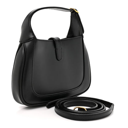 Boarded Dyana Lux Calfskin Mini Jackie 1961 Hobo Black