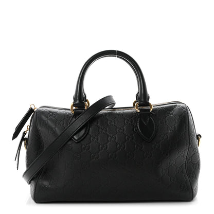 Guccissima Signature Boston Black