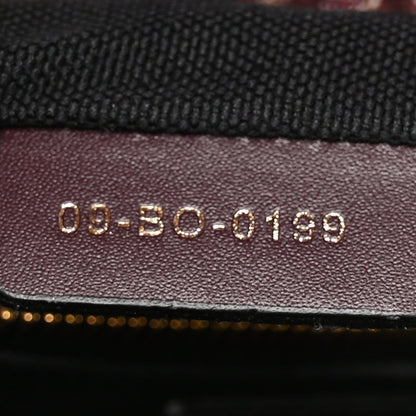 Oblique 30 Montaigne Flap Bag Burgundy