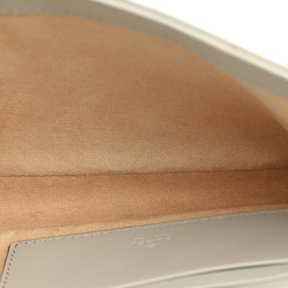 Calfskin Matelasse Mini GG Marmont Shoulder Bag With Card Holder Light Grey Salvy Green