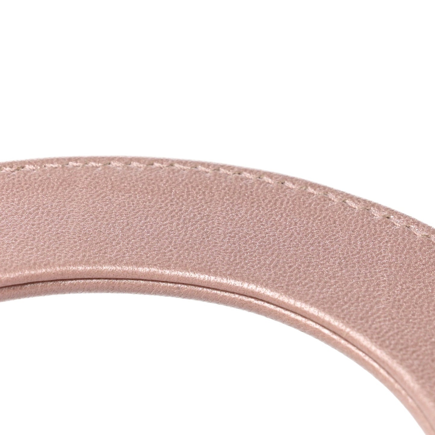 Metallic Lambskin Cannage Mini Lady Dior Lotus