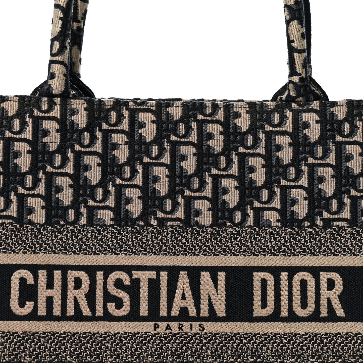 Oblique Medium Book Tote Blue Multicolor